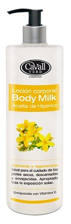 Body milk aceite de hipérico CV 500 ml